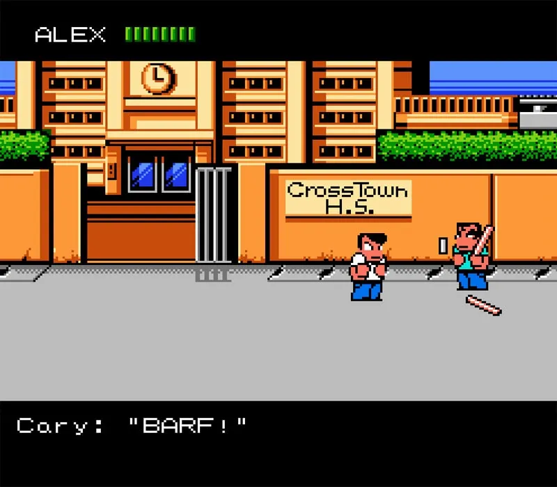 Игра Денди River City Ransom