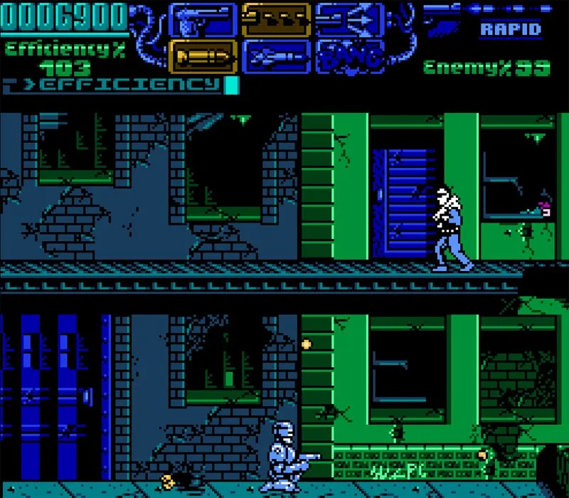 Игра Денди RoboCop 3