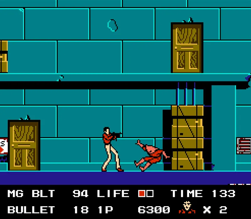 Игра Денди Rolling Thunder