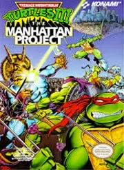 Игра Денди Teenage Mutant Ninja Turtles 3: The Manhattan Project