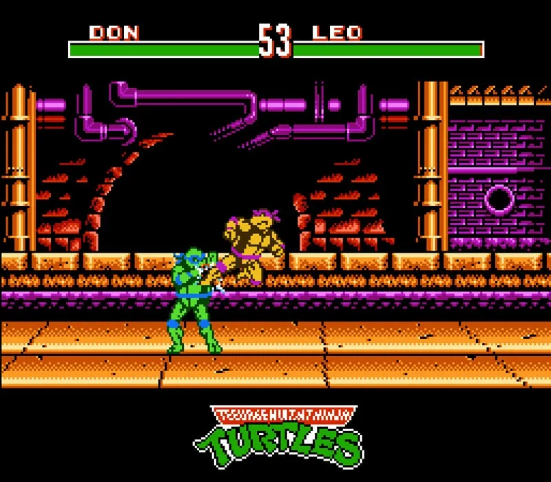 Игра Денди Teenage Mutant Ninja Turtles: Tournament Fighters