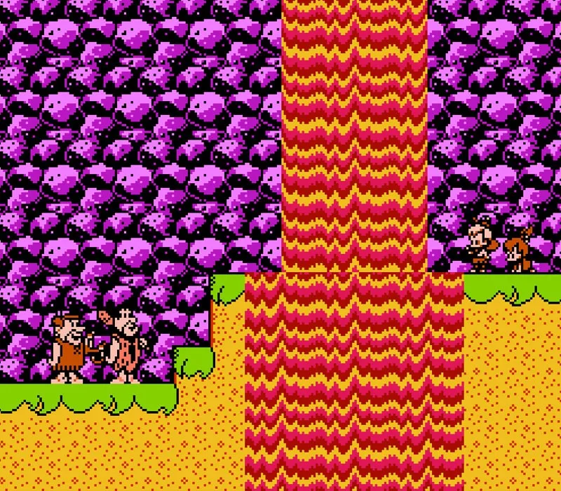 Игра Денди Flintstones: The Surprise at Dinosaur Peak!, The