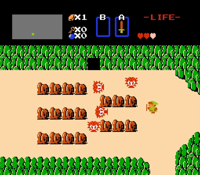 Игра Денди Legend of Zelda, The