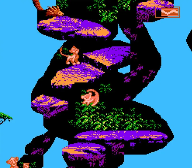 Игра Денди Lion King