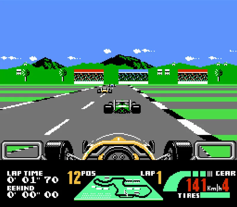 Игра Денди Nigel Mansell’s World Championship Challenge