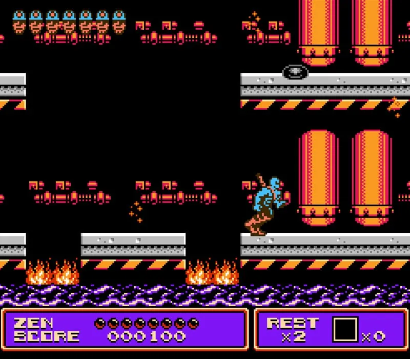 Игра Денди Zen the Intergalactic Ninja