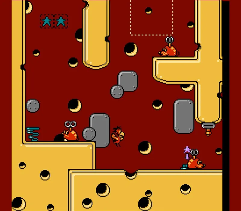 Игра Денди Alfred Chicken