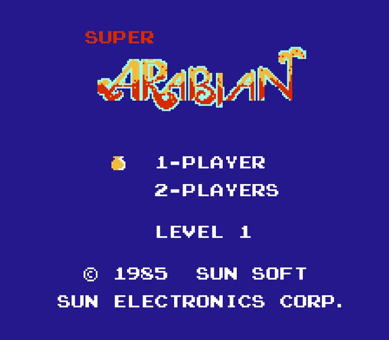 Игра Денди Super Arabian