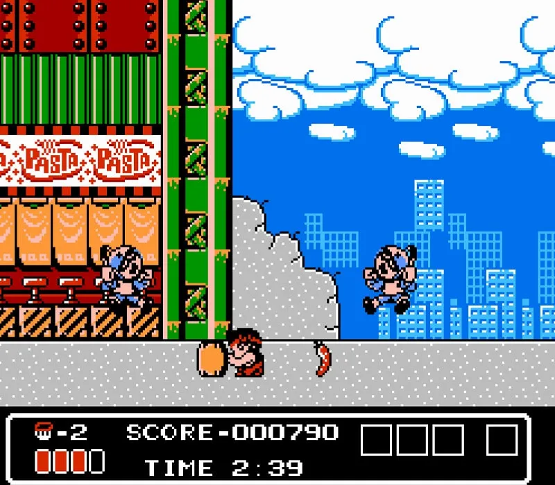 Игра Денди Hammerin’ Harry