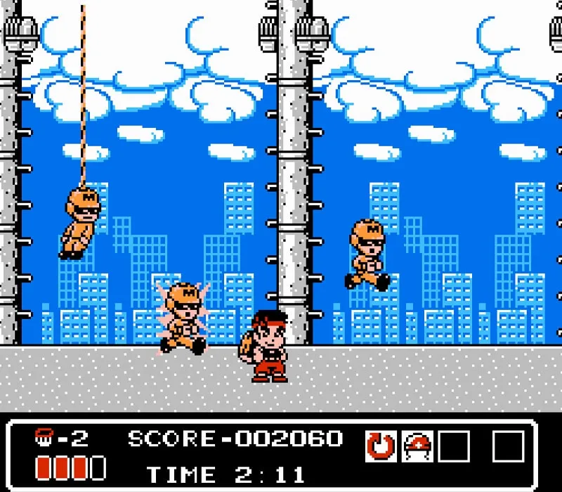 Игра Денди Hammerin’ Harry