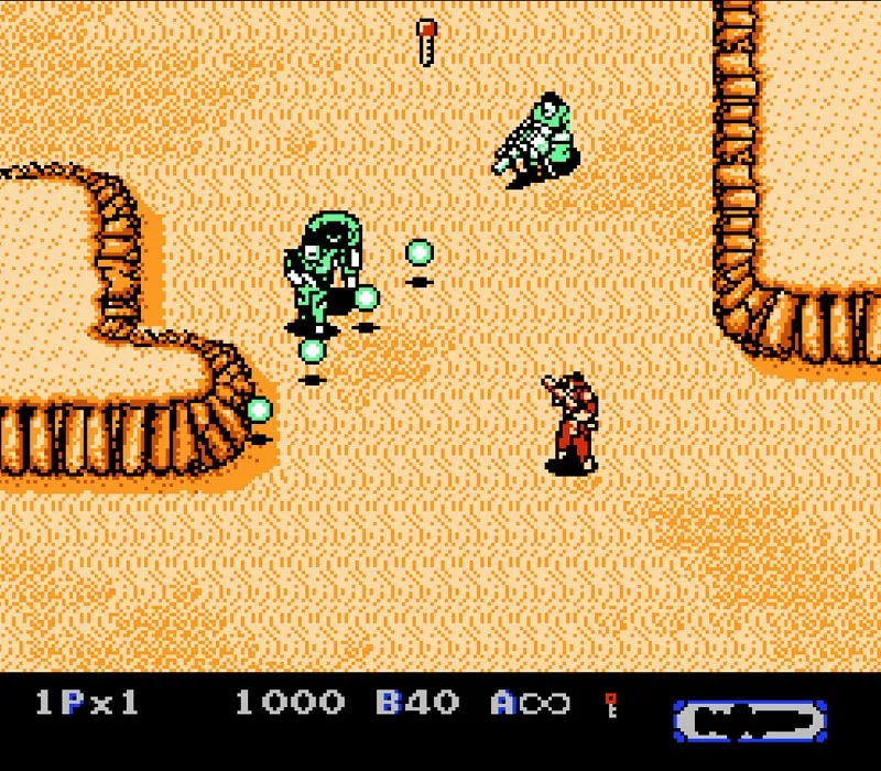 Игра Денди Heavy Barrel