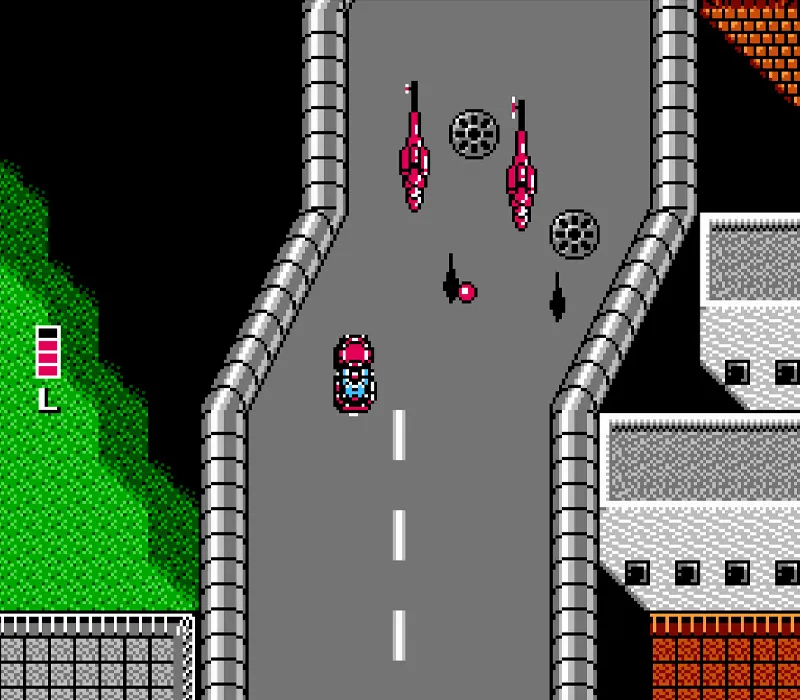 Игра Денди Battle Formula (Super Spy Hunter)