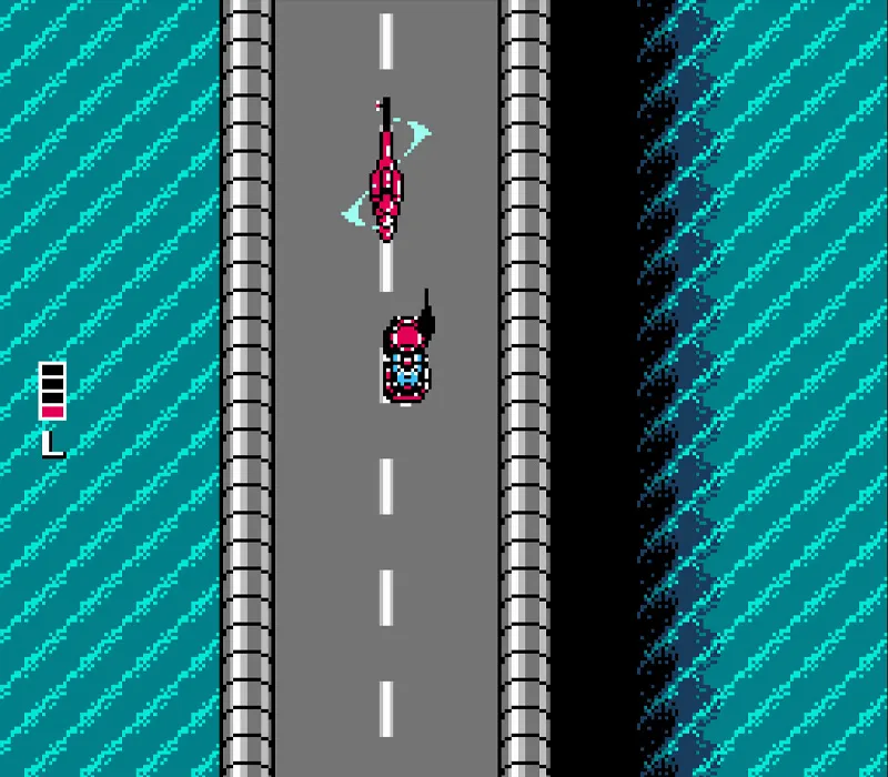 Игра Денди Battle Formula (Super Spy Hunter)