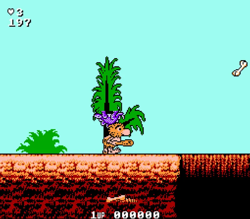 Игра Денди Big Nose the Caveman