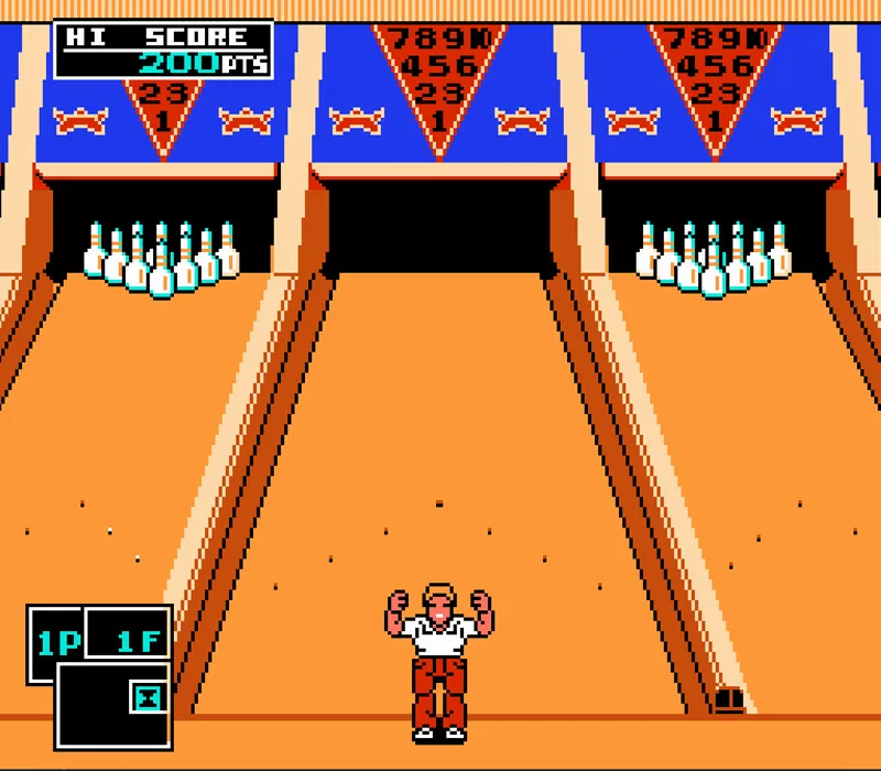 Игра Денди Championship Bowling