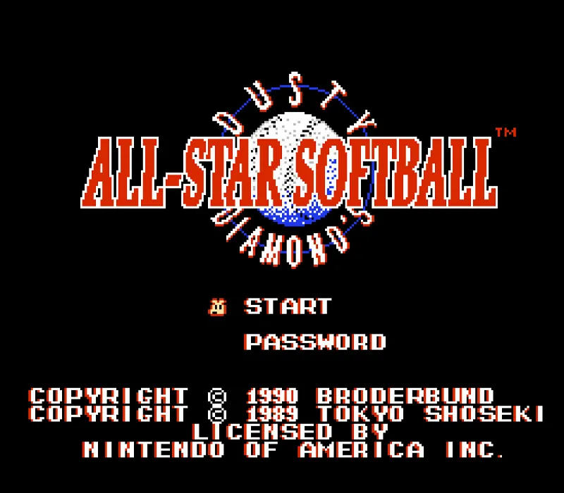 Игра Денди Dusty Diamond’s All-Star Softball