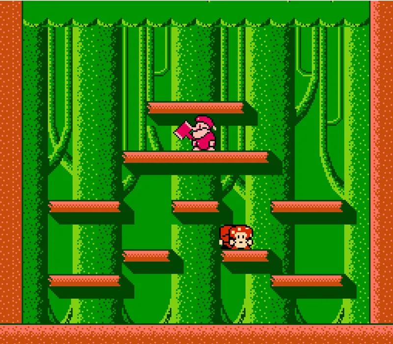 Игра Денди Don Doko Don