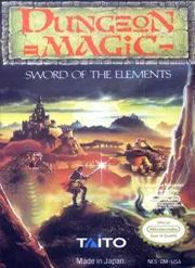 Игра Денди Dungeon Magic: Sword of the Elements