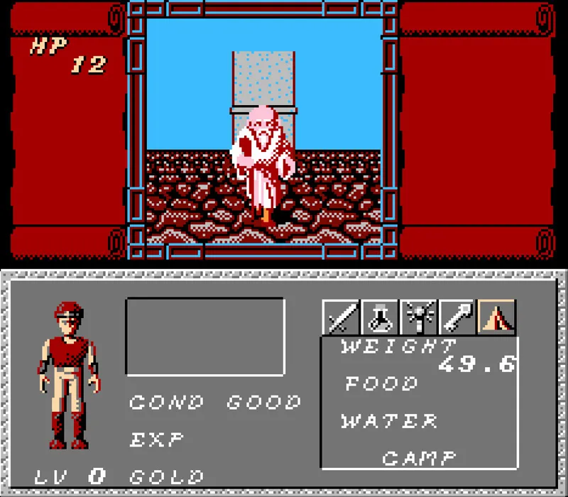 Игра Денди Dungeon Magic: Sword of the Elements