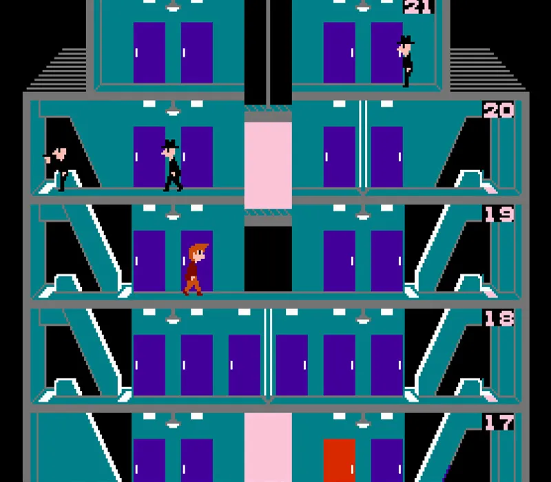 Игра Денди Elevator Action