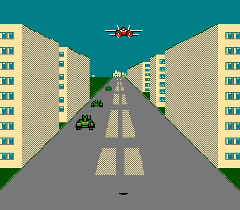 Игра Денди F-15 City War