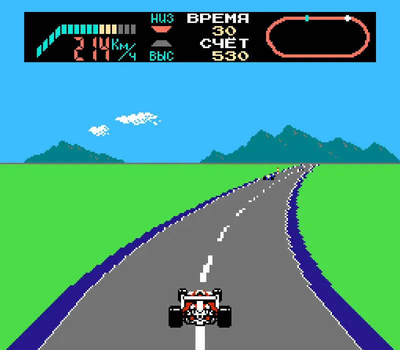 Игра Денди F1 Race