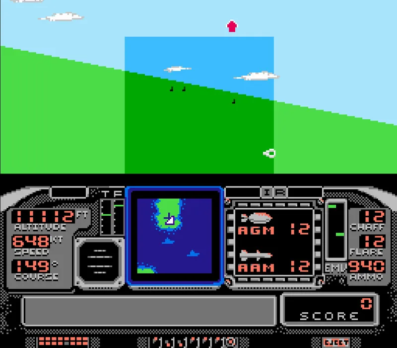 Игра Денди F-117A Stealth Fighter